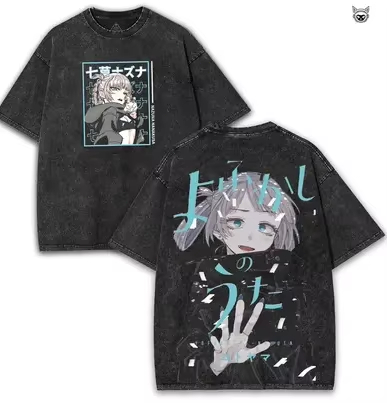Fashion Street Night - T-shirt délavé CALL OF THE NIGHT,