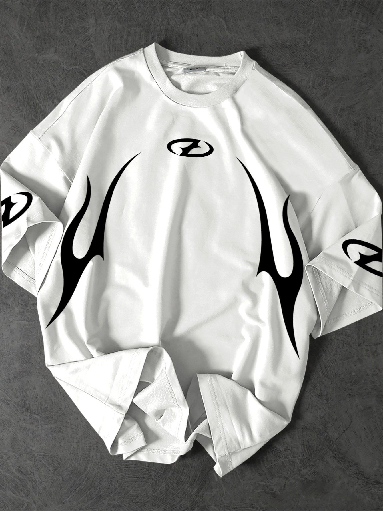 T-shirt d'été en polyester pou - Street Fashion For Short Guys avis et prix
