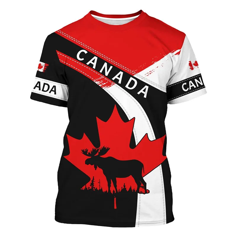Nouveau T-shirt tendance Canad - Street Fashion Canada avis et prix